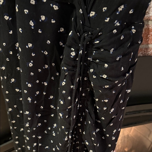 Lucky Brand Black Floral Long Sleeve Dress - Picture 5 of 7